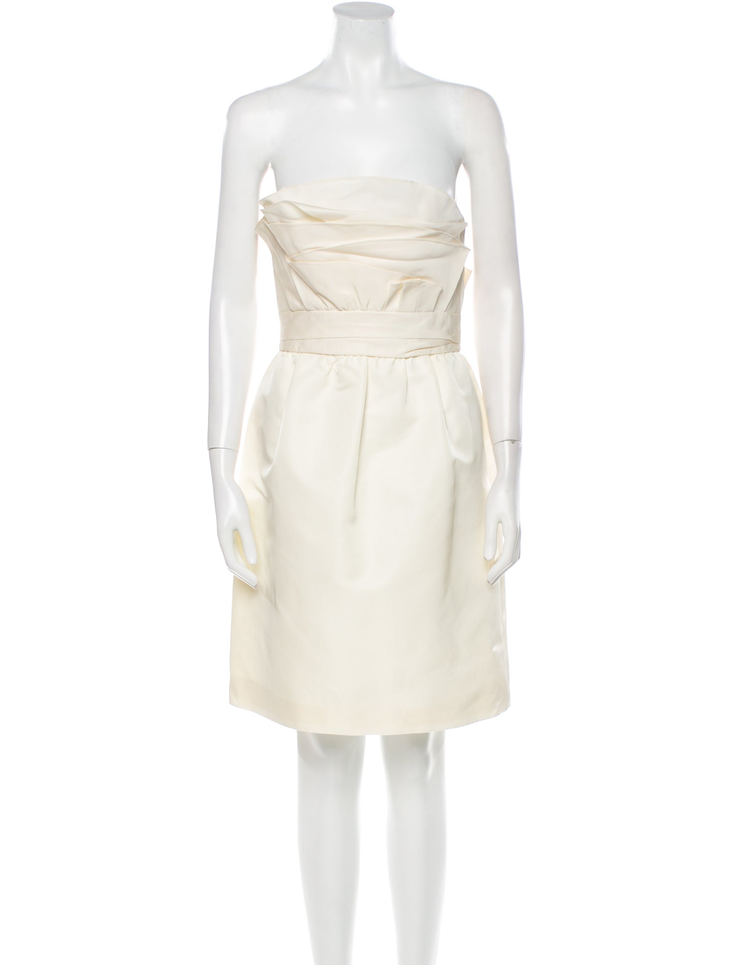 Amsale Strapless Mini Dress